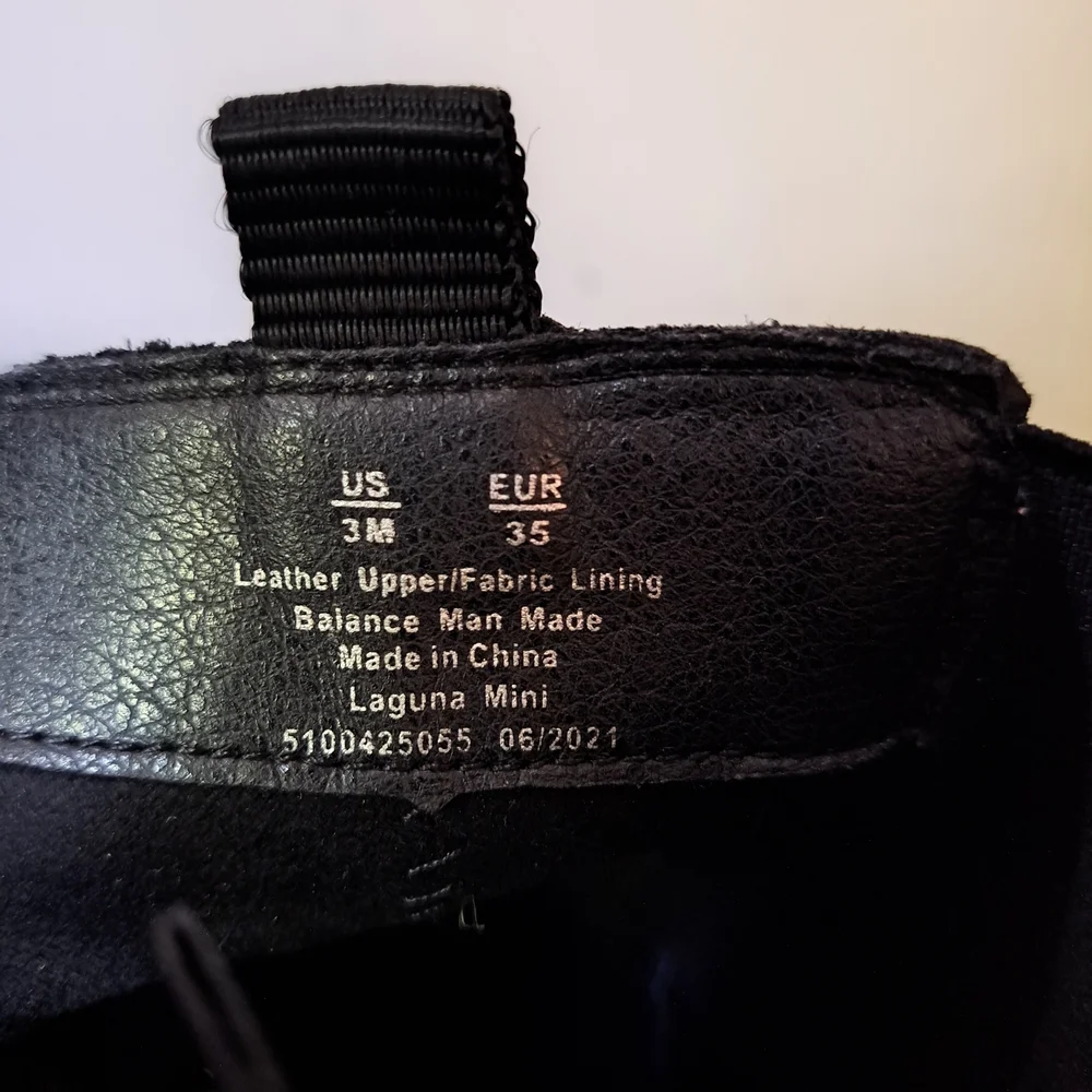Sam Edelman Black Zippered Men's Boots US Size 3M - Picture 8 of 9